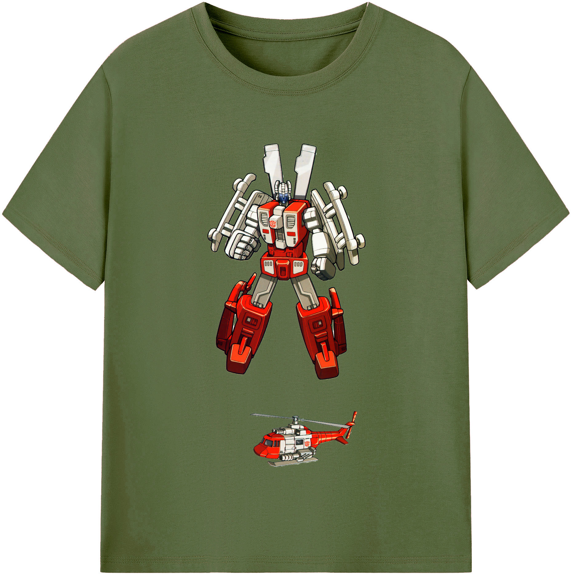（画像用）  綿100％半袖Tシャツ（フロントプリント）